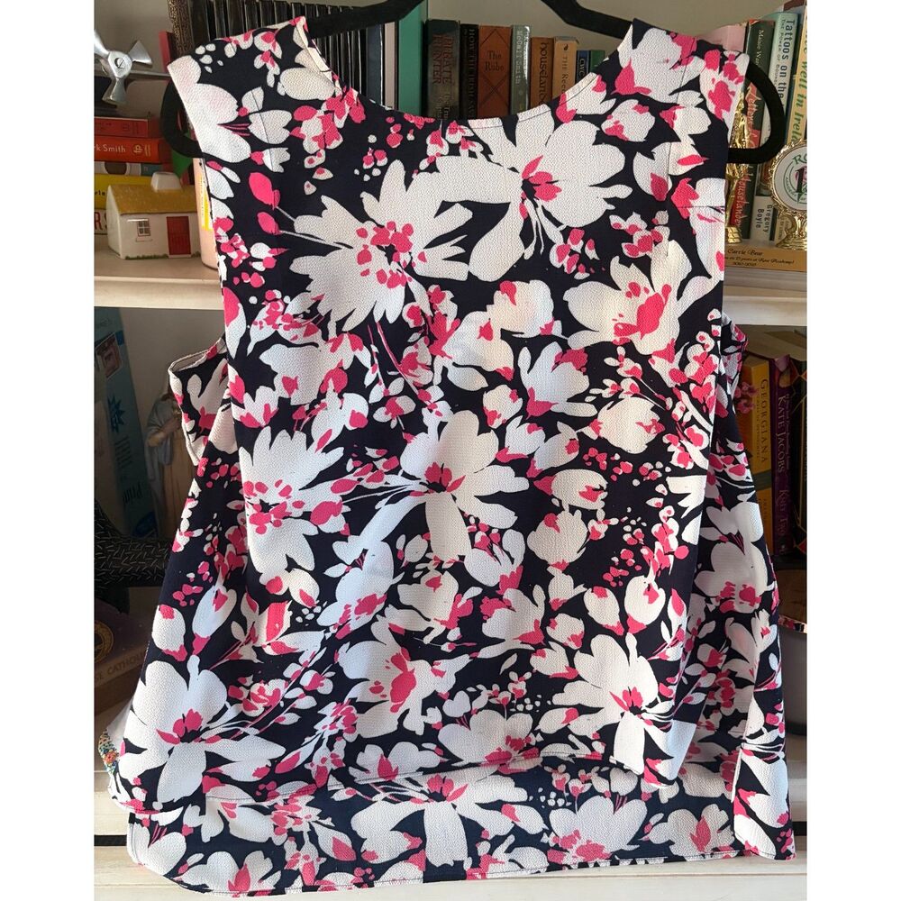 Banana Republic Floral Top/Blouse XL